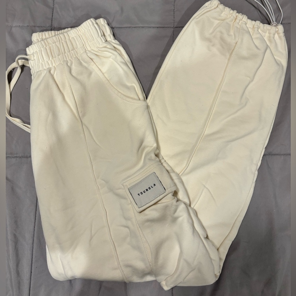 YoungLA Cargo Fleece Joggers W216
